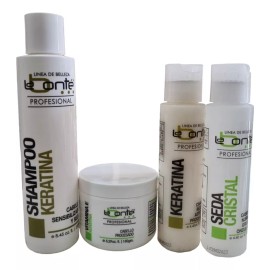 Labonté Kit Labonté Shampoo + Vitamina E + Keratina 120ml + Seda