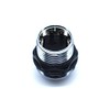 Arcity 5 Pcs 24mm Arcade Push Buttons Round Chrome Plated
