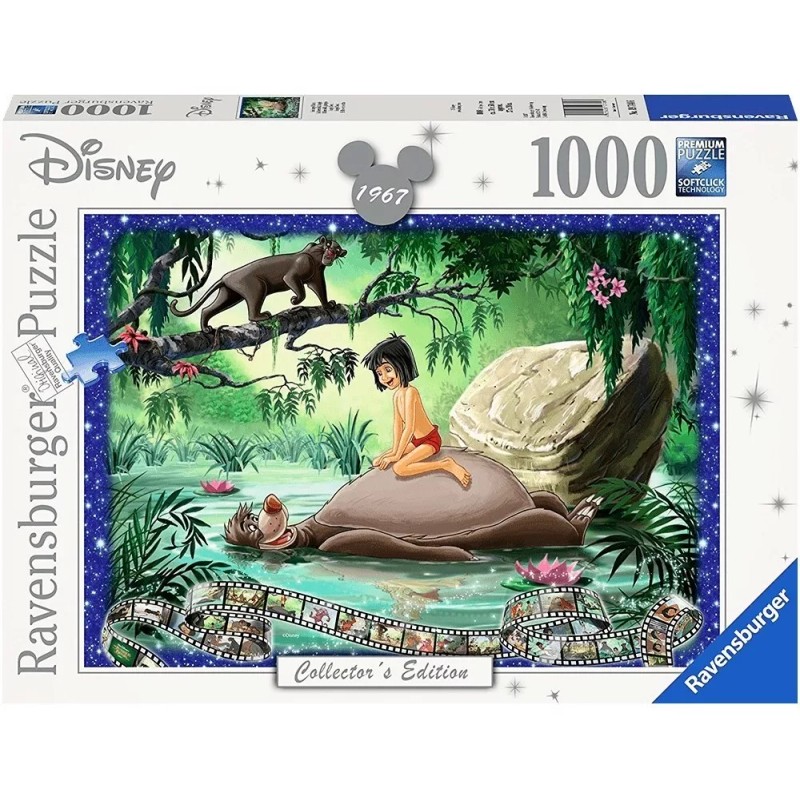 Ravensburger Rompecabezas Ravensburger El Libro De La Selva 1000 Piezas