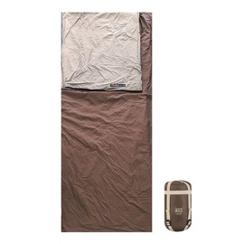 Aj Living Sleeping Bag, Lightweight, Envelope Type, Compact, All Seasons, 2.2 lbs (1.0 kg), 3.1 lbs (1.4 kg), Heat Retention, Cold Resistant, Camping, Outdoors, Climbing, Sleeping in Car, Disaster