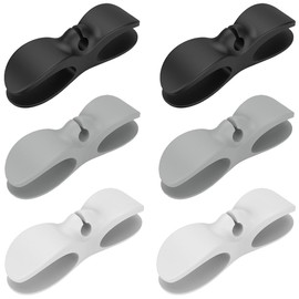 Cord Holder, Cable Clip, Winder, Appliance Cord Holder, Wire Organization, Wiring Accessories, Power Cord Storage, Fixing, For Home Appliances, Pack of 6