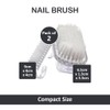 schone Nail Brush 2 Pack ?C Dual Size Hand &
