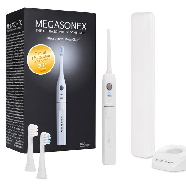 Ultrasonex Megasonex M8 - Spazzolino da denti bianco