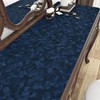 WESTICK Textured Blue Velvet Drawer Liner Self Adhesive Felt Velvet