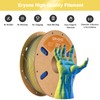 ERYONE Matte Dual Color 3D Printer PLA Filament 1.75 +/-