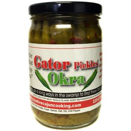 Gator Pickles Okra