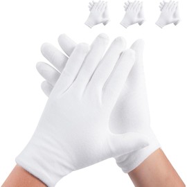 Guantes de Algodón Premium para Manos Secas: Protección Nocturna y Tratamiento de Eccema