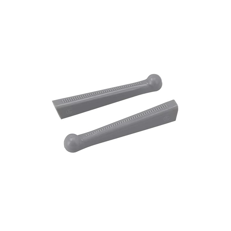 Set of 2 Case for Aluminium Hand Lever Grey -