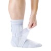 Zamst A1 White Ankle Brace for Sports - Breathable Sports