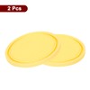 sourcing map 2pcs Car Cup Coasters Universal PVC Car Cup