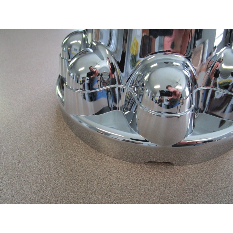 Merhow 8 Lug 6.5" w/ 7/8" Lug Nut Trailer Chrome