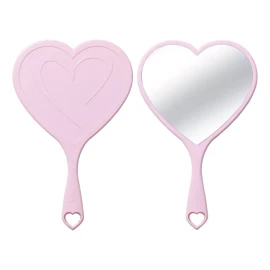 Beauty Creations Espejo De Mano Grande Forma Corazon Rosa Beauty Creations®