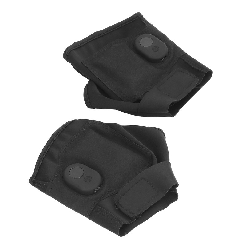 One Pair Heated Fingerless Gloves Polyurethane Fiber USB Non Slip