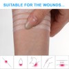 Wound Closure Strips, Pack of 50, Staple Plaster Strips, Skin