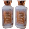 Bath and Body Works 2 Pack Warm Vanilla Sugar Super