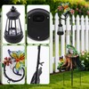 Guangxie Solar Frog Lantern Garden Stake, 31.5in Weatherproof Metal Outdoor