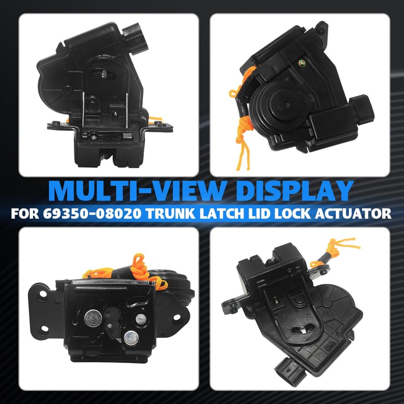69350-08020 Rear Tailgate Trunk Latch Lid Lock Actuator for Toyota