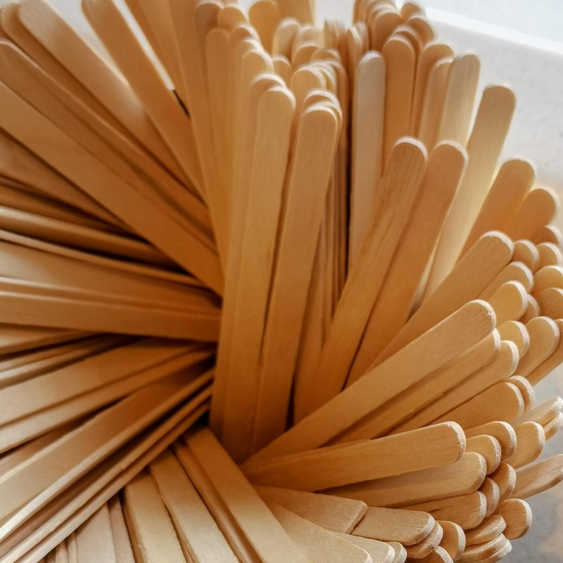 PARENCE – Set di 500 palette in legno – Palette
