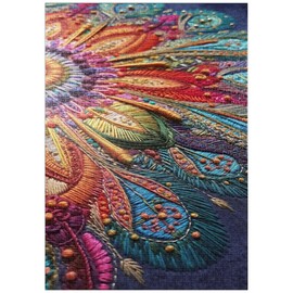 MyPuzzle Aufwändige Stickerei - Premium 1000 Teile Puzzle - MyPuzzle Sonderkollektion von Puzzle Galaxy