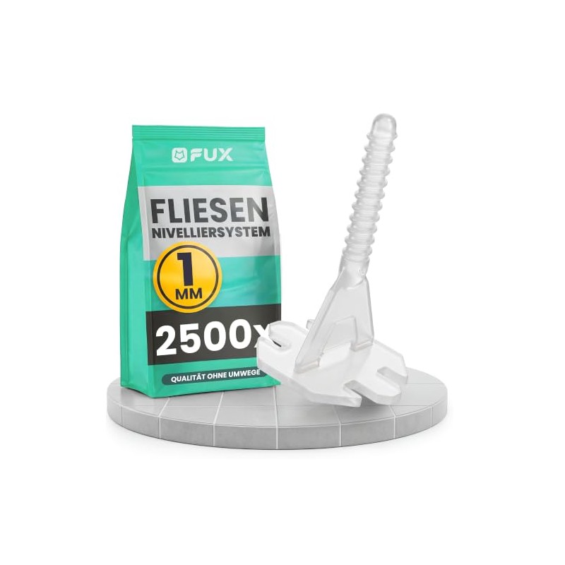 FUX Tile Levelling System 1 mm, Pack of 2500 Thread