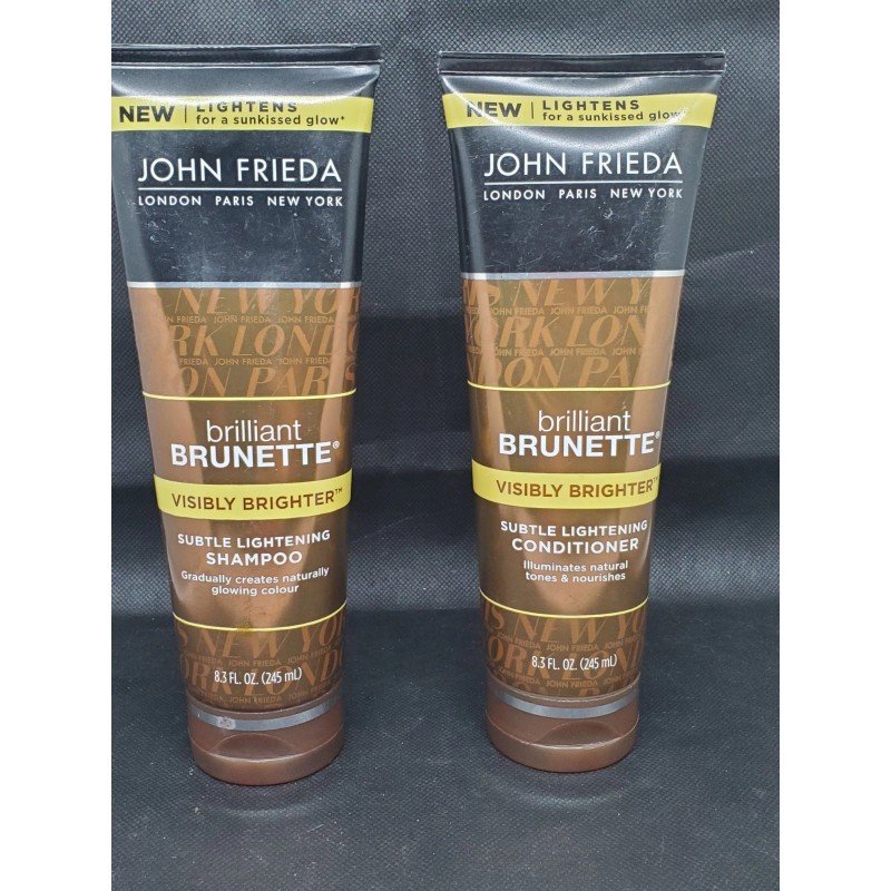 JOHN FRIEDA Lot Of 2 John Frieda Brilliant Brunette Shampoo