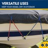 Ardisle 6 BUNGEE STRAPS CORDS WITH HOOKS ELASTICATED ROPE CORD