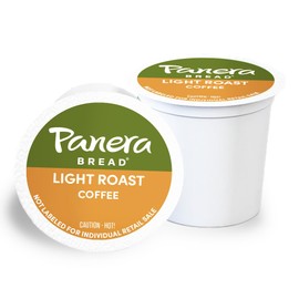 Panera Bread Light Roast Single Serve Coffee Cups, 100% Arabica Coffee, Kosher, 10 Count (Pack of 6)