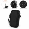 Organizador de Cables Portátil 2 Piezas, Estuche de Viaje Impermeable