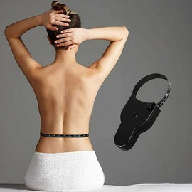 AIMALL Automatic Telescopic Body Tape Measure – 60 Inch/150cm Retractable Measuring Tape for Waist, Arms, Legs, Chest, Fitness Tracking & Sewing Use