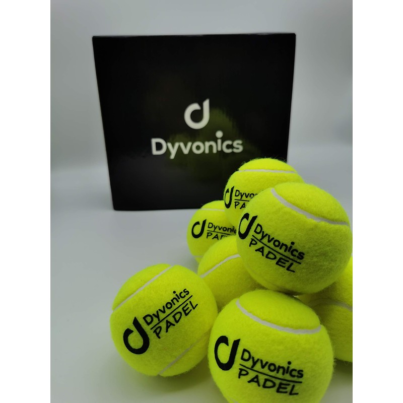 Dyvonics Padel Balls (3 x 3 Pieces) (Yellow)