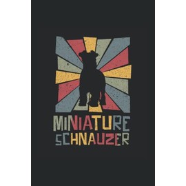 Miniature schnauzer: Regulado Cuaderno de notas pata Diario perro Regalo Schnauzer miniatura