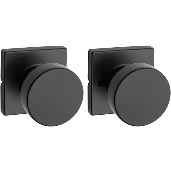 Kwikset Kwikset Pismo Interior Passage Door Knob, Handle For Closet