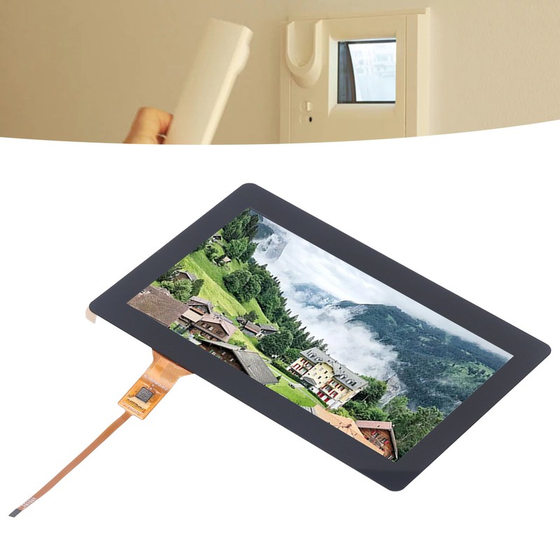 7in BOE LVDS LCD Display Screen 1024x600 Resolution HD Displaying