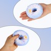 Donut Squishy, Soft Donut Toy with Multicolored Cotton Balls Squeeze