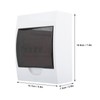 3 Way Fuse Box for 63A 30mA RCD+3MCB(6A+16A+32A) Power Supply