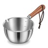 Milk Pan, 10cm Milk Pan with Pouring Lip 300ml