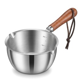 Milk Pan, 10cm Milk Pan with Pouring Lip 300ml