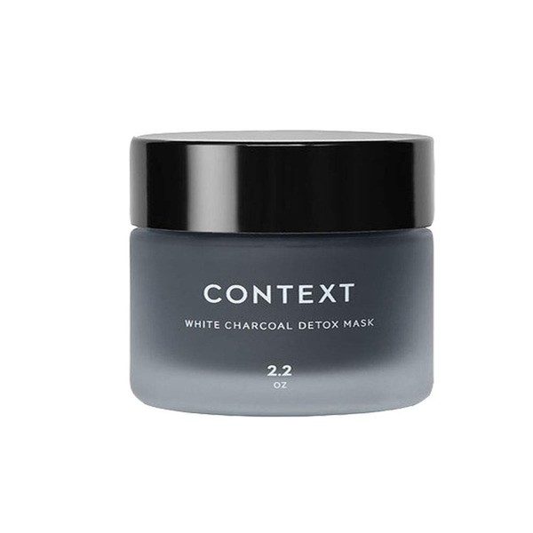 CONTEXT SKIN - White Charcoal Detox Mask - Purifying Black Mask with Activated Charcoal Peel Off Mask - 2.2 oz
