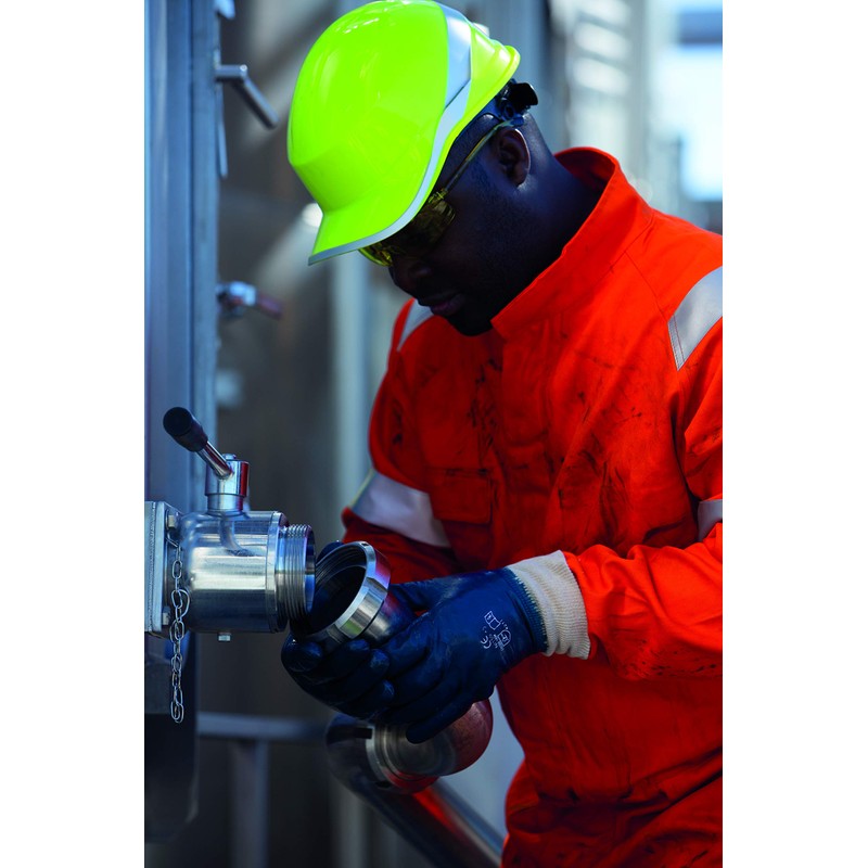 Delta Plus DIAM5 Baseball Shape Safety Cap, Adjustable, White (20