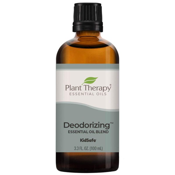 Plant Therapy Deodorizing Essential Oil Blend 100 mL (3.3 oz) 100% Pure, Undiluted, Therapeutic Grade