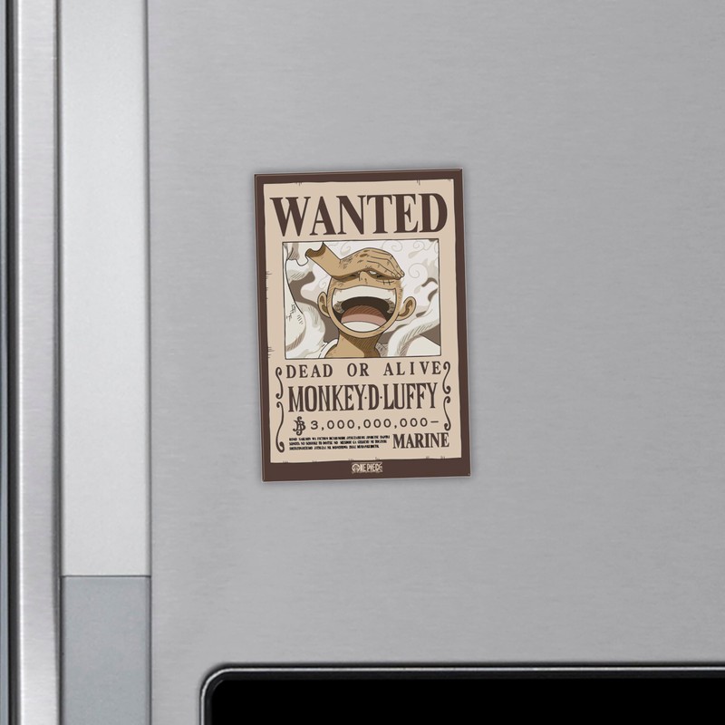 ABYstyle - One Piece Magnet Standard Wanted Luffy