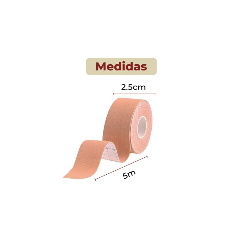 Mebix TRD Cinta Adhesiva Kinesiológica Antiarrugas | Cuidado Facial Profesional