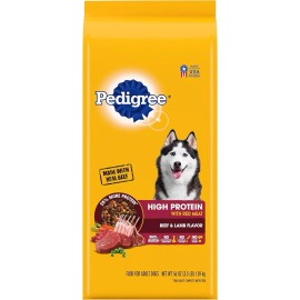 Pedigree Small Dog Hi Protein Lamb & Beef Bag 3.5lb