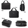 Large Hanging Travel Cosmetic Bag For Women With Jewelry Compartment