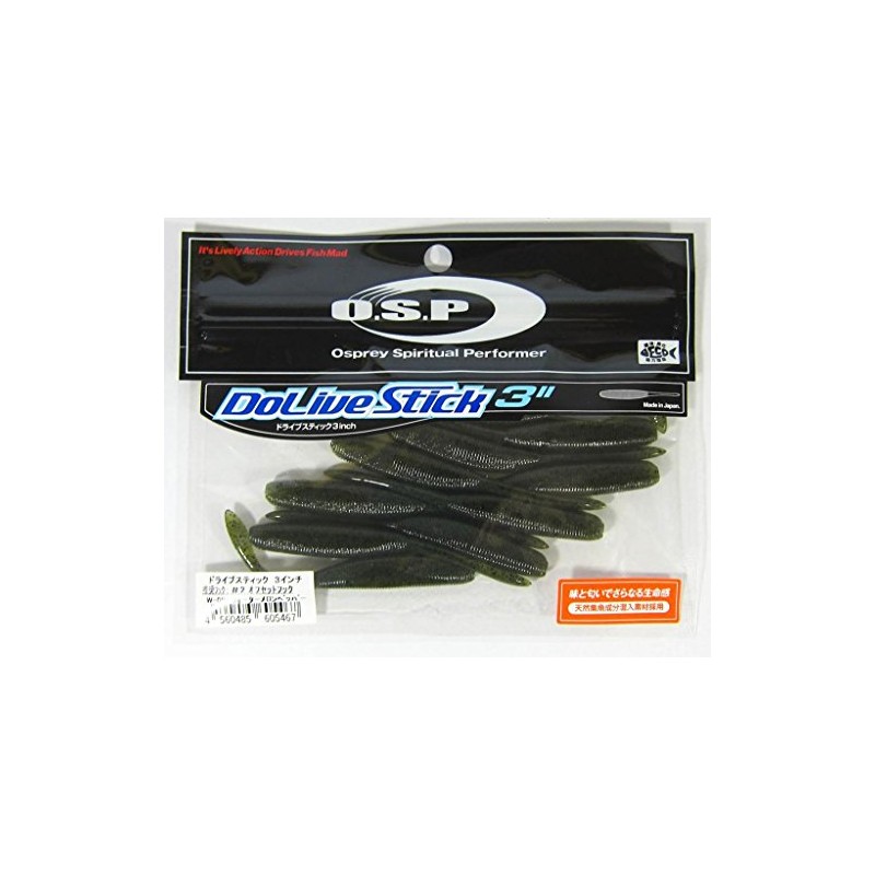 O.S.P(オーエスピー) ルアー DoLive Stick 3インチ W001 ウォーターメロンペッパー