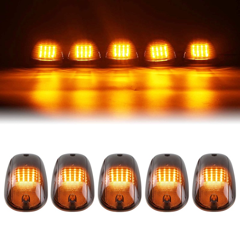 Tresound Cab Roof Marker Lights for 2003-2016 Dodge Ram 1500