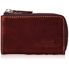 RENZINA Multi-Key Case, Made in Italy, Compatible with Smart Keys, Medium Divider, Includes Gift Box, Braun