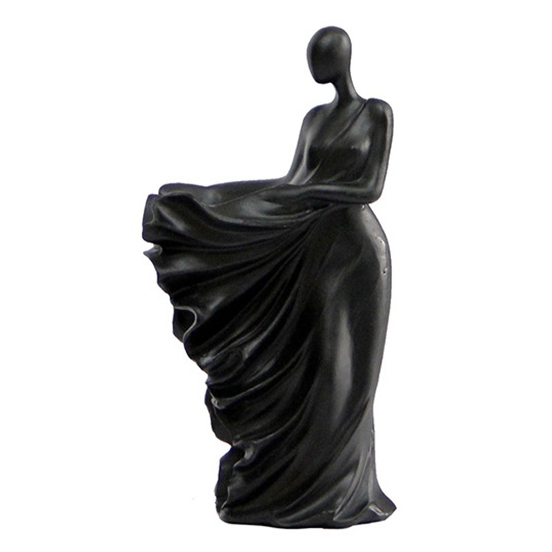 Figures Candle Holder Handmade Literary Female Form Stable Base Realistic