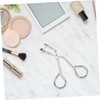 MERRYHAPY 2pcs Women's Eyelash Curler Mini Portable Stainless-steel Lash Curler
