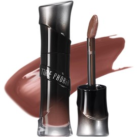 TIMEPHORIA Lunara Frost 3D Lip Gloss – Labial Brillante Voluminizador, Labial Gloss Efecto Espejo No Pegajoso, Tinta para Labios Hidratación 24H con Ácido Hialurónico, 4 ml(12 DUNARA)